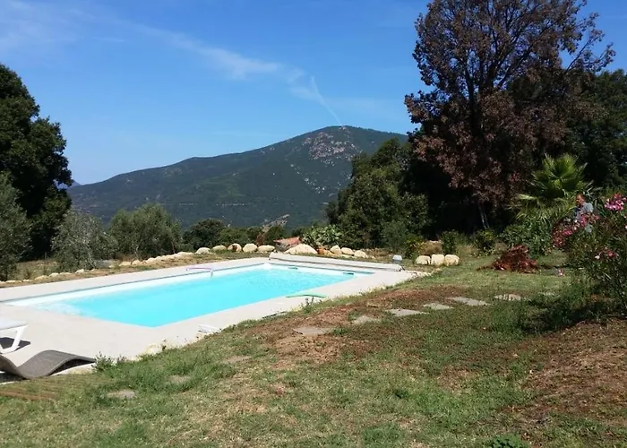 Mare E Machja - Maison Avec Piscine Cauro